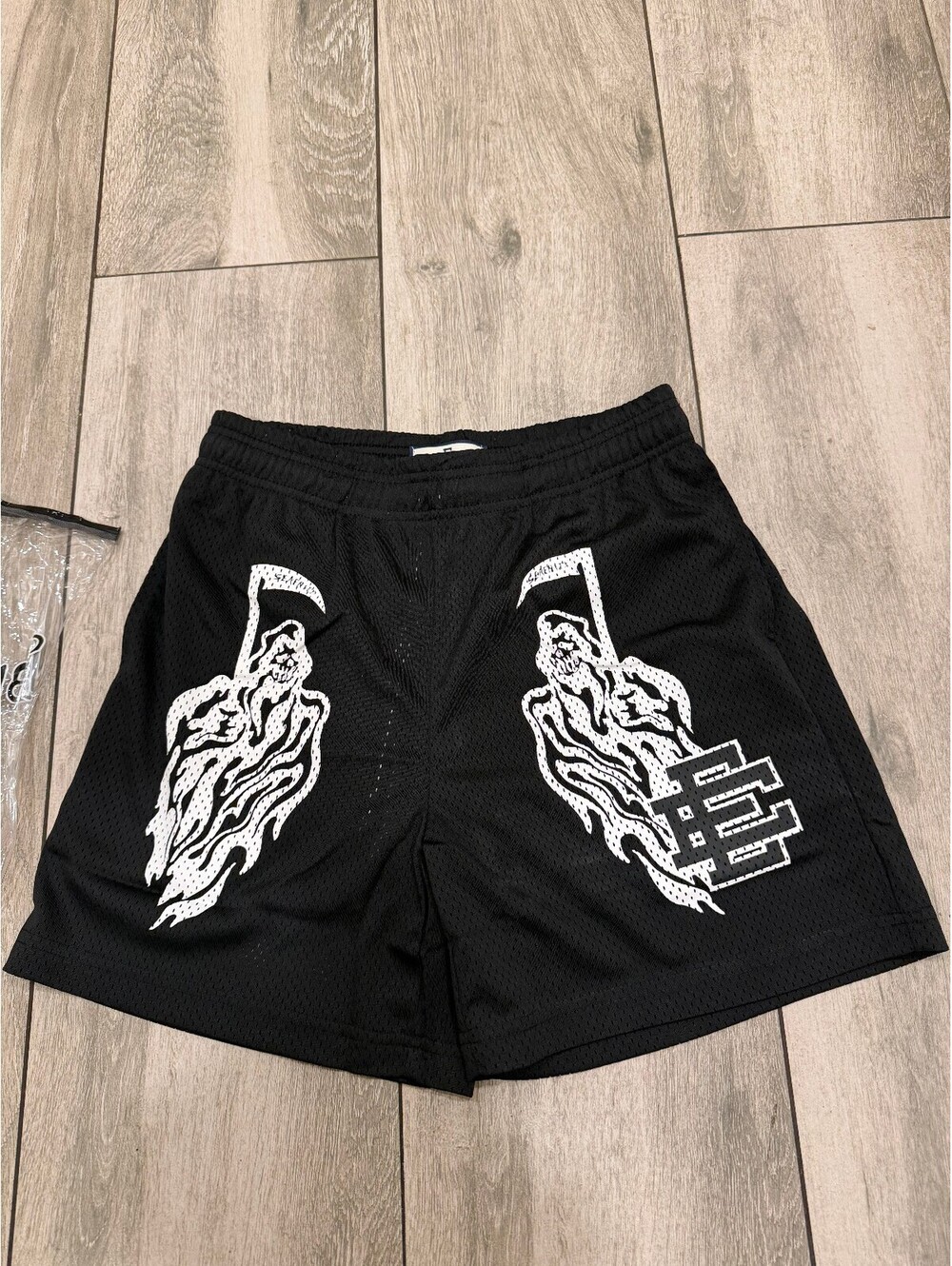 Eric Emanuel x Warren Lotas Short Black/White Size Small